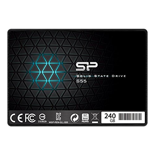 Silicon Power S55 240GB 2.5″ 7mm SATA III Internal Solid State Drive SP240GBSS3S55S25
