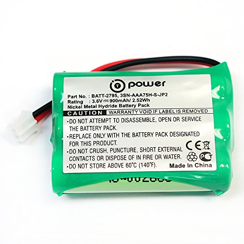 T POWER for Motorola Baby Monitors Battery TFL3X44AAA900 CB94-01A Parent Unit Replacement Rechargeable Battery 3.6V NIMH 900Mah