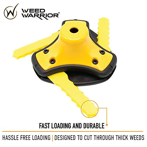 Weed Warrior Push-N-Load 3-Blade Trimmer Head Accessory, Universal Fit | The Storepaperoomates Retail Market - Fast Affordable Shopping