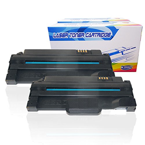 Inktoneram Compatible Toner Cartridges Replacement for Dell 1133 1135n 1130 1130n High Yield 330-9523 2.5K (Black, 2-Pack)
