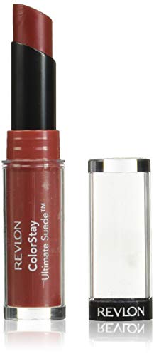 Lipstick by Revlon, ColorStay Ultimate Suede Lipstick, High Impact Lip color with Moisturizing Creamy Formula, Infused with Vitamin E, 080 Fashionista, 0.09 Oz