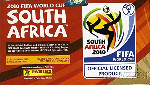 2010 Panini FIFA World Cup Soccer Massive Original Factory Sealed 100 Pack Sticker Box