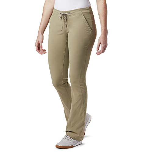 Columbia Women’s Anytime Outdoor Boot Cut Pant, Tusk, 4