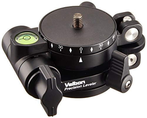 Velbon 408464 Precision Leveler Leveling Unit & Panoramic Head 53mm Base Diameter Magnesium Tripod Accessory