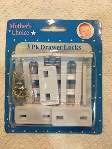 Mother’s Choice 3 Pk Drawer Locks