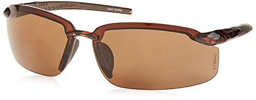Crossfire 2911725 Safety Glasses , Brown 2.5 Diopter