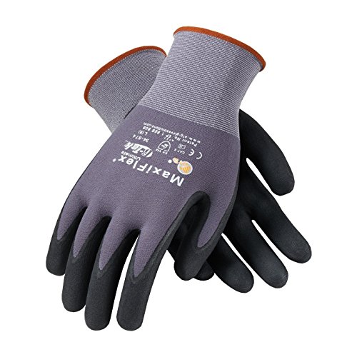 ATG 34-874 Maxiflex Ultimate – Nylon, Micro-Foam Nitrile Grip Gloves – Black/Gray – X-Large – 12 Pairper Pack | The Storepaperoomates Retail Market - Fast Affordable Shopping