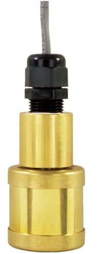 Gems Sensors 149350 Buna N Float Weighted Single Point Level Switch, 1″ Diameter, 3/4″ Actuation Level, 20VA, SPST/Normally Close, Dry