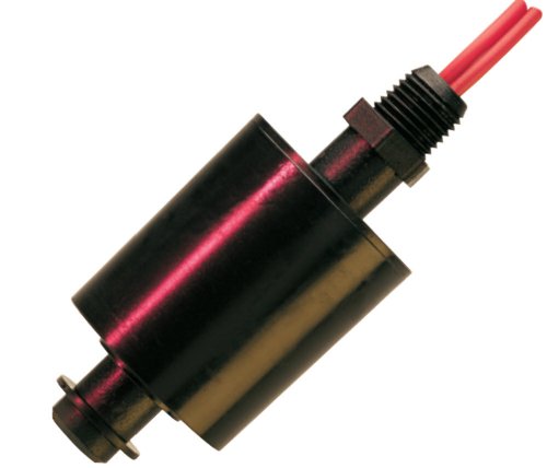 Gems Sensors 74780 CPVC Float Single Point Engineered Plastic Level Switch, 1-1/2″ Diameter, 1/4″ NPT Male, 3/4″ Actuation Level, SPST/Normally Open