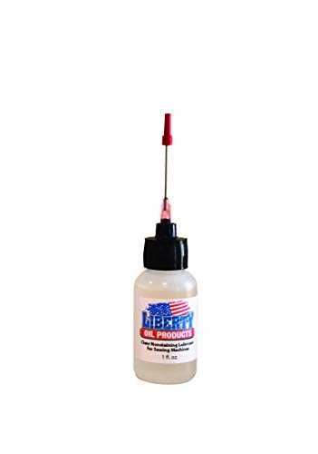 Liberty Oil, Clear Nonstaining Oil for Lubricating All of Your Sewing Machines Moving Parts