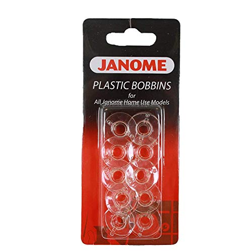 Janome Plastic Bobbins for All Home Use Models