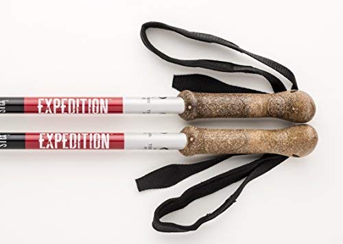 Pacemaker Stix Expedition Trekking Poles Pair for Walking, Hiking, Travel, & Climbing. Ultralight Aluminum Adjustable Height & Collapsible Folding Telescoping Sticks with Anti-Shock Cork Grips Handle | The Storepaperoomates Retail Market - Fast Affordable Shopping
