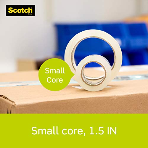 Scotch Sure Start Shipping Packaging Tape, 6 Packs of 6 Rolls with Dispenser, 1.88″ x 22.2 Yards, 2″ Core, Great for Packing, Shipping & Moving, Clear (145-6) | The Storepaperoomates Retail Market - Fast Affordable Shopping