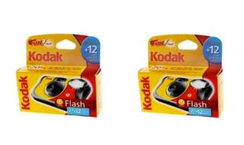 KODAK Fun Flash Disposable Camera – 39 Exposures Pack of 2