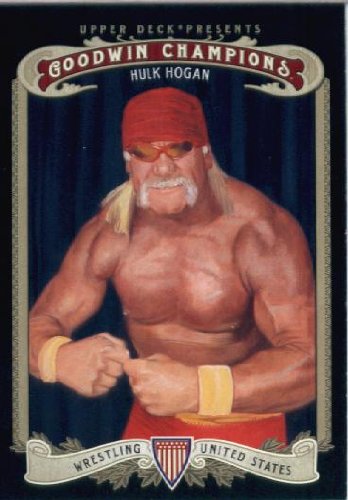 2012 Upper Deck Goodwin Champions WWE Card IN SCREWDOWN CASE #104 Hulk Hogan ENCASED