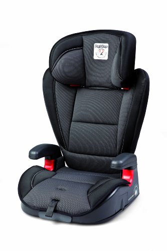 Peg Perego Viaggio HBB 120 – Booster Car Seat – for Children from 40 to 120 lbs – Made in Italy – Crystal Black (Black)