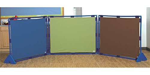 Children’s Factory – CF900-929 Big Screen Woodland PlayPanel Set – 3, Room Divider Panels, Free-Standing Classroom Partitions for Daycare/Homeschool/Preschool, Big – 59.5″ x 47.5″ Each