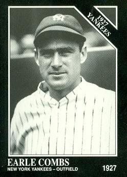 Earle Combs Baseball Card (New York Yankees) 1991 Sporting News Conlon Collection #105