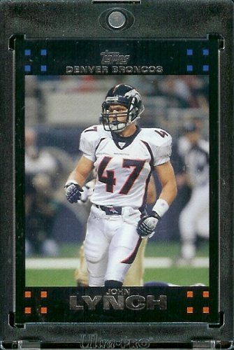 2007 Topps #11 John Lynch Denver Broncos Football Card