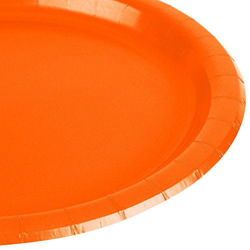 Amscan Premium Classic Paper Plates, 8 1/2″, Orange Peel | The Storepaperoomates Retail Market - Fast Affordable Shopping