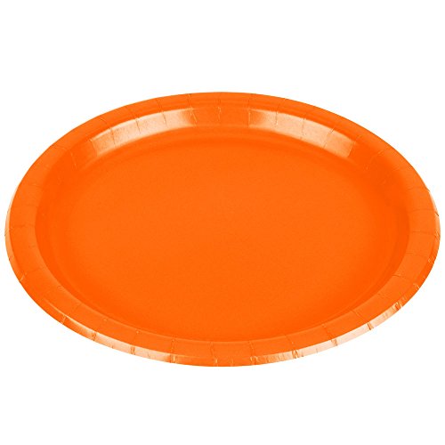 Amscan Premium Classic Paper Plates, 8 1/2″, Orange Peel | The Storepaperoomates Retail Market - Fast Affordable Shopping