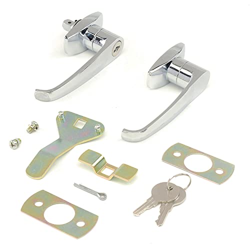 Lock Set with Keys Replacement for Cabinet Model 603355, 603357, 237614, 237615
