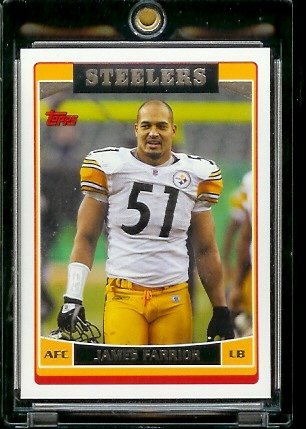 2006 Topps #264 James Farrior – Pittsburgh Steelers – NFL Football Cards