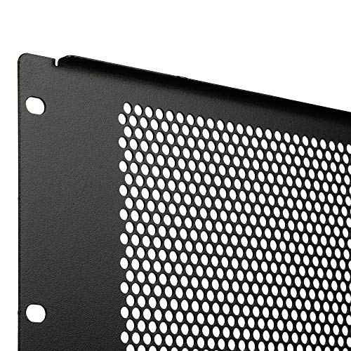Navepoint 3U Blank Rack Mount Panel Spacer with Venting for 19-Inch Server Network Rack Enclosure Or Cabinet Black | The Storepaperoomates Retail Market - Fast Affordable Shopping