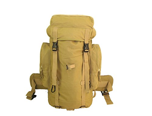 Explorer Tactical 24″ Giant Hiking Camping Backpack Tan