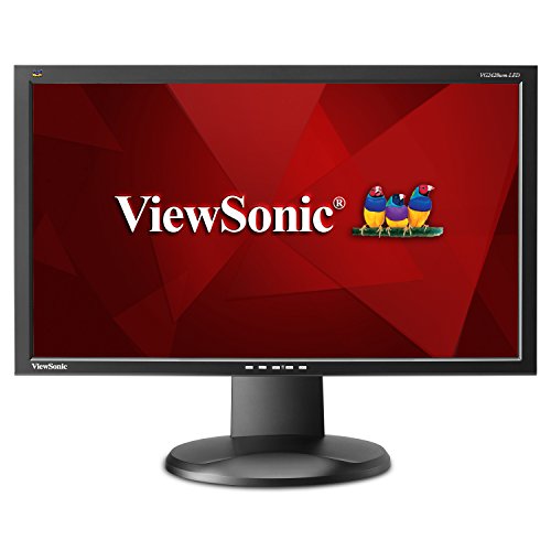 ViewSonic VG2428WM-LED 24″ 1080p Ergonomic Monitor DVI, VGA