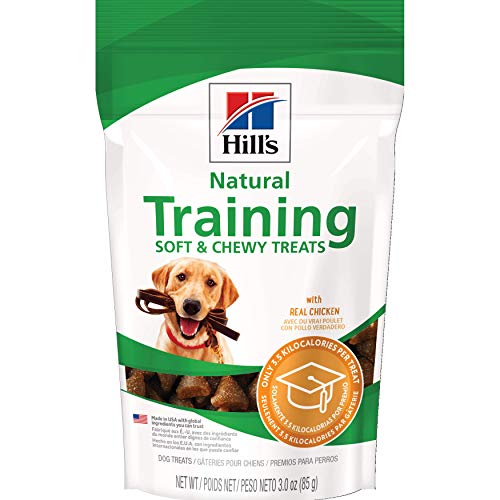 Hill’s Natural Dog Treats Chicken Training Treats, Healthy Dog Snacks, 3 oz. Bag