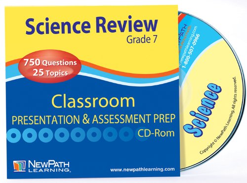 NewPath Learning Science Interactive Whiteboard CD-ROM, Site License, Grade 7