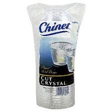 Chinet Cut Crystal Plastic Cups 9 Oz, 25 Tumblers/Pack, 2 Pack (50 Count)