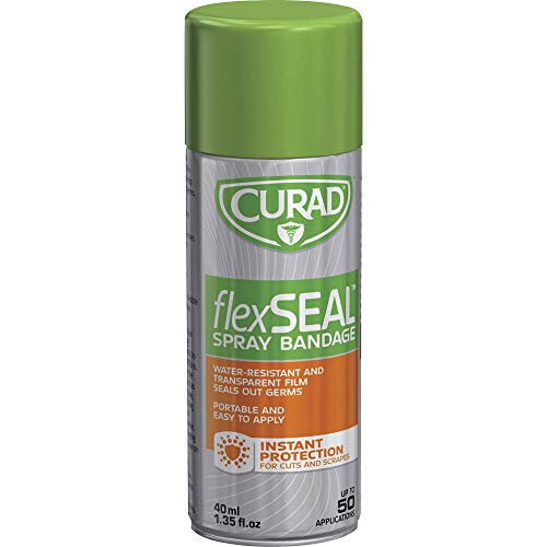Curad FlexSeal Spray Bandage Green, 1.35 Fl Oz