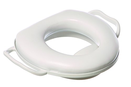 Dreambaby Potty Toilet Seat, Softly Padded with Grip Handles – White – Model L674
