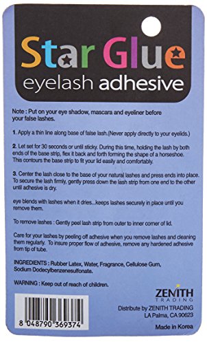 Star Glue Eyelash Adhesive 7g Net Wt .1/4oz (Dark) | The Storepaperoomates Retail Market - Fast Affordable Shopping