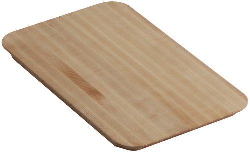 KOHLER K-6246-NA Riverby Hardwood Cutting Board 1.00 x 17.38 x 10.50 inches