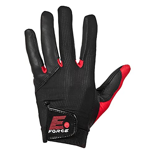 E-Force Weapon Racquetball Glove (Black/Red)-RL