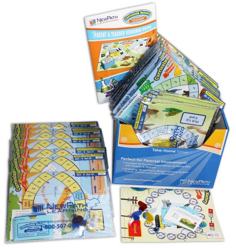 NewPath Learning Science Curriculum Mastery Game, Grade 8-10, Take-Home Pack