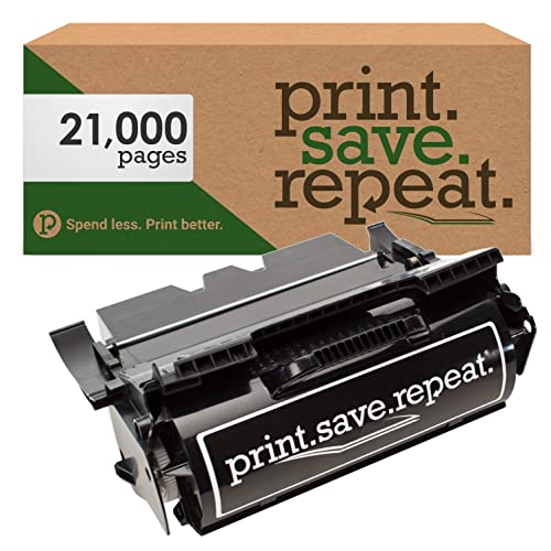 Print.Save.Repeat. Lexmark 64035HA High Yield Remanufactured Toner Cartridge for T640, T642, T644 Laser Printer [21,000 Pages]