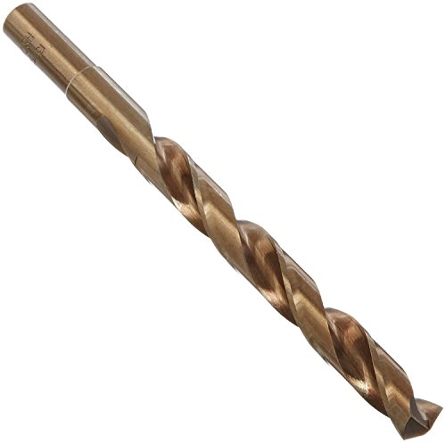 Drill America 5/8″ Reduced Shank Cobalt Drill Bit with 1/2″ Shank, D/ACO Series