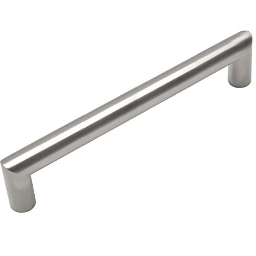 25 Pack – Cosmas 703-128SN Satin Nickel Contemporary Cabinet Hardware Bar Handle Pull – 5″ (128mm) Hole Centers