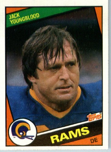 1984 Topps Football Card #287 Jack Youngblood