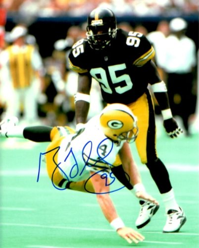 Autographed Greg Lloyd Pittsburgh Steelers 8×10 Photo