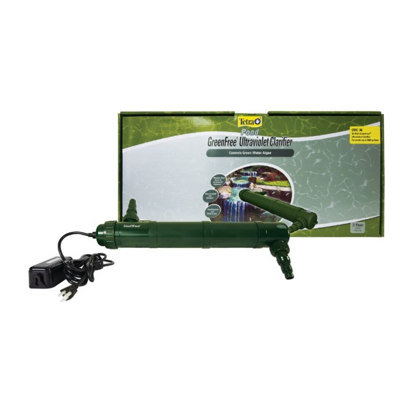 Tetra Pond GreenFree UV Clarifier, For Clean And Clear Ponds, Up to 8800-Gallons, (19522)