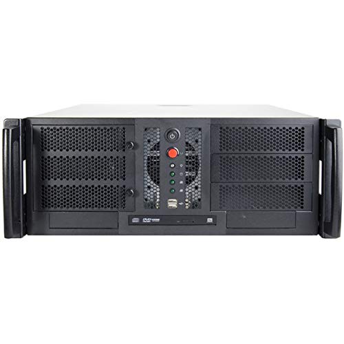 Chenbro RM41300-F1 No Power Supply 4U Open-bay Rackmount Server Chassis w/ 1x Door