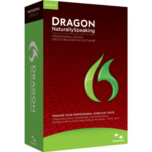 Dragon NaturallySpeaking Professional 12 (Old Version)