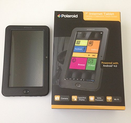 Polaroid 7 Inch Android 4.0 WiFi Internet Tablet with Touch Screen – PTAB7XC