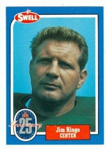 Jim Ringo football card (Green Bay Packers) 1988 Swell #103