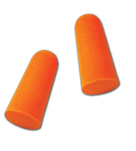 Magid Safety IHP32RF Earplugs | Uncorded Polyurethane Foam E2 Disposable Earplugs, One Size Fits All, Fluorescent Orange (Bag of 500 Pairs)